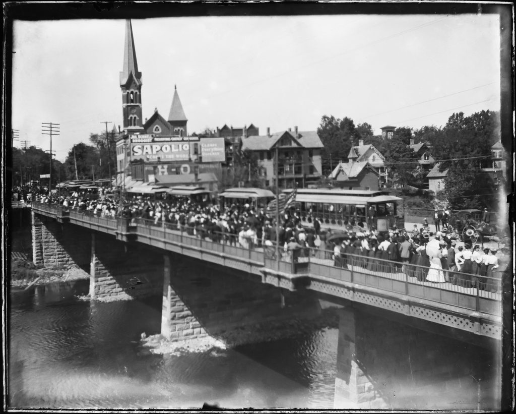 Court Street Bridge Binghamton circa 1900